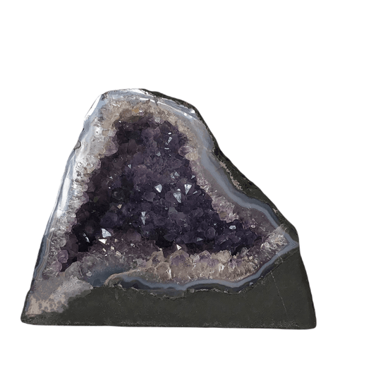 Amethyst Geode Cathedral Decorating With Rocks And Minerals