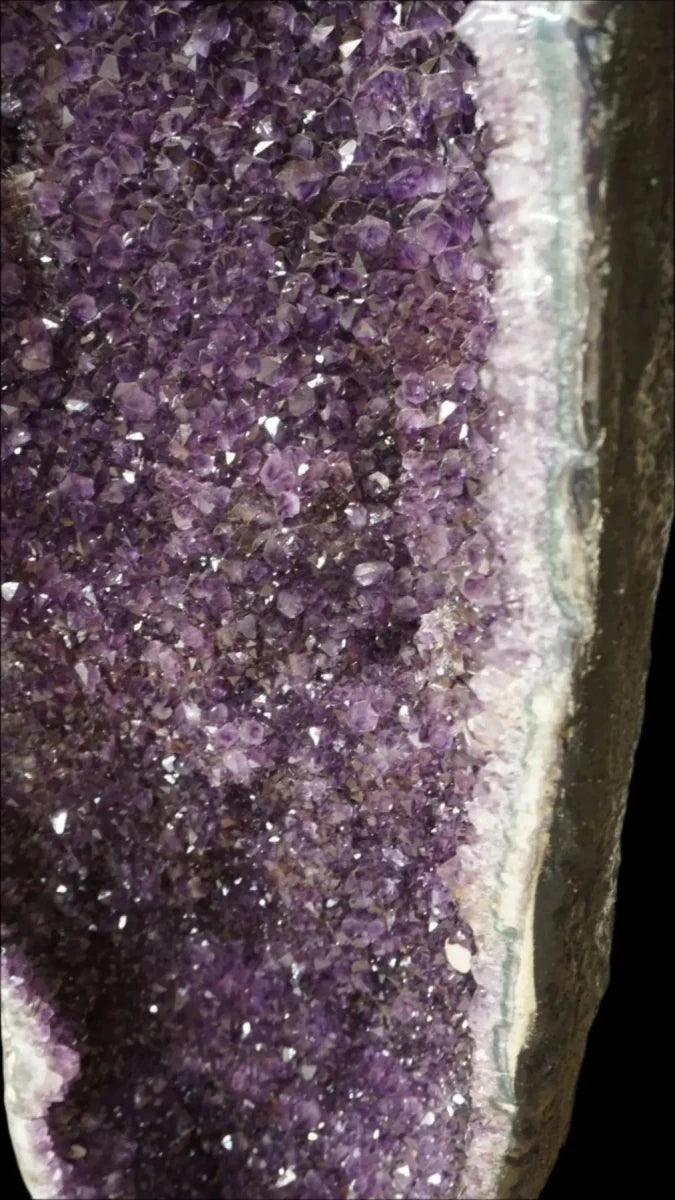 Amethyst Geode Cave Purple Luxury Home Accent