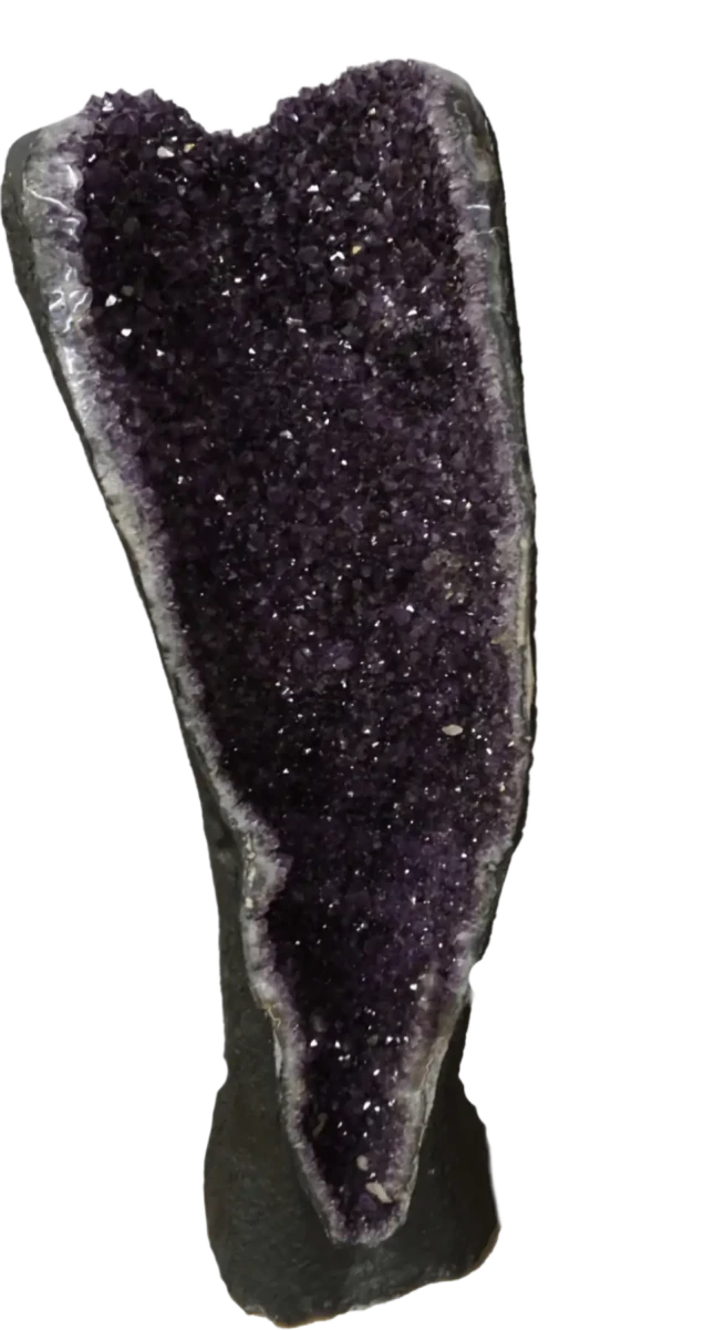 Amethyst Geode Cave Purple Luxury Home Accent