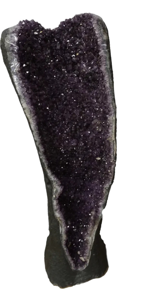 Amethyst Geode Cave Purple Luxury Home Accent