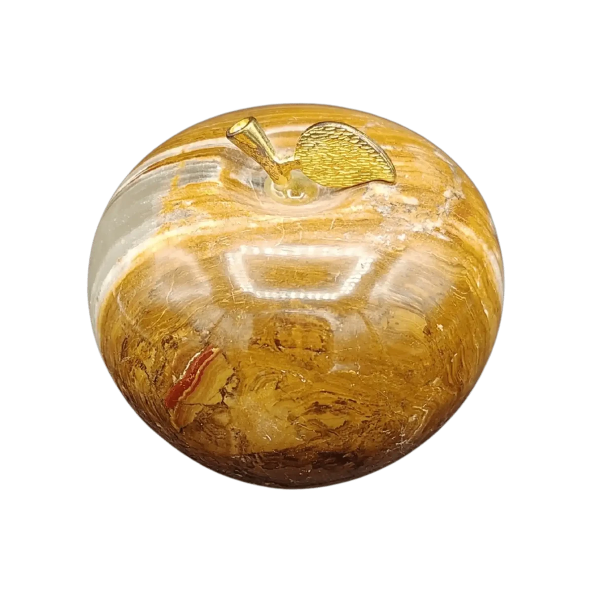 This is the back side of this polished Onyx apple