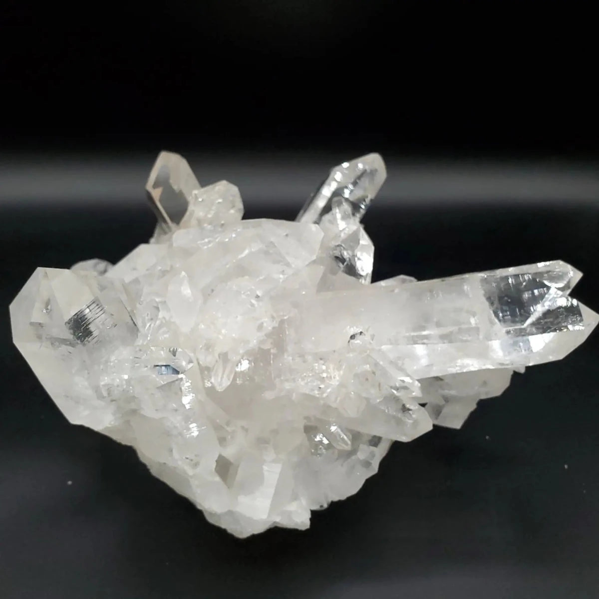 Arkansas Quartz Cluster Water Clear Points AAA Quality