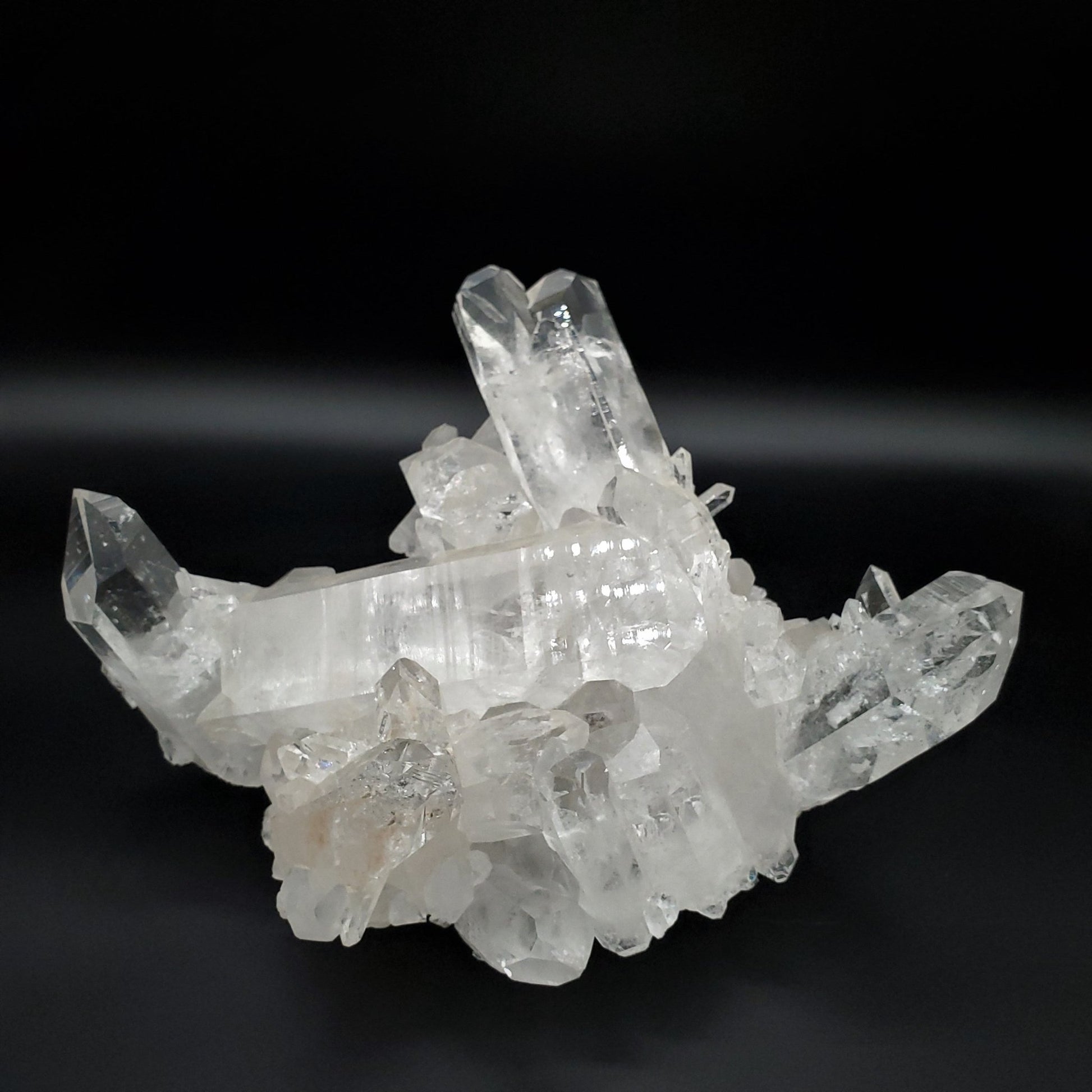 Arkansas Quartz Cluster Water Clear Points AAA Quality