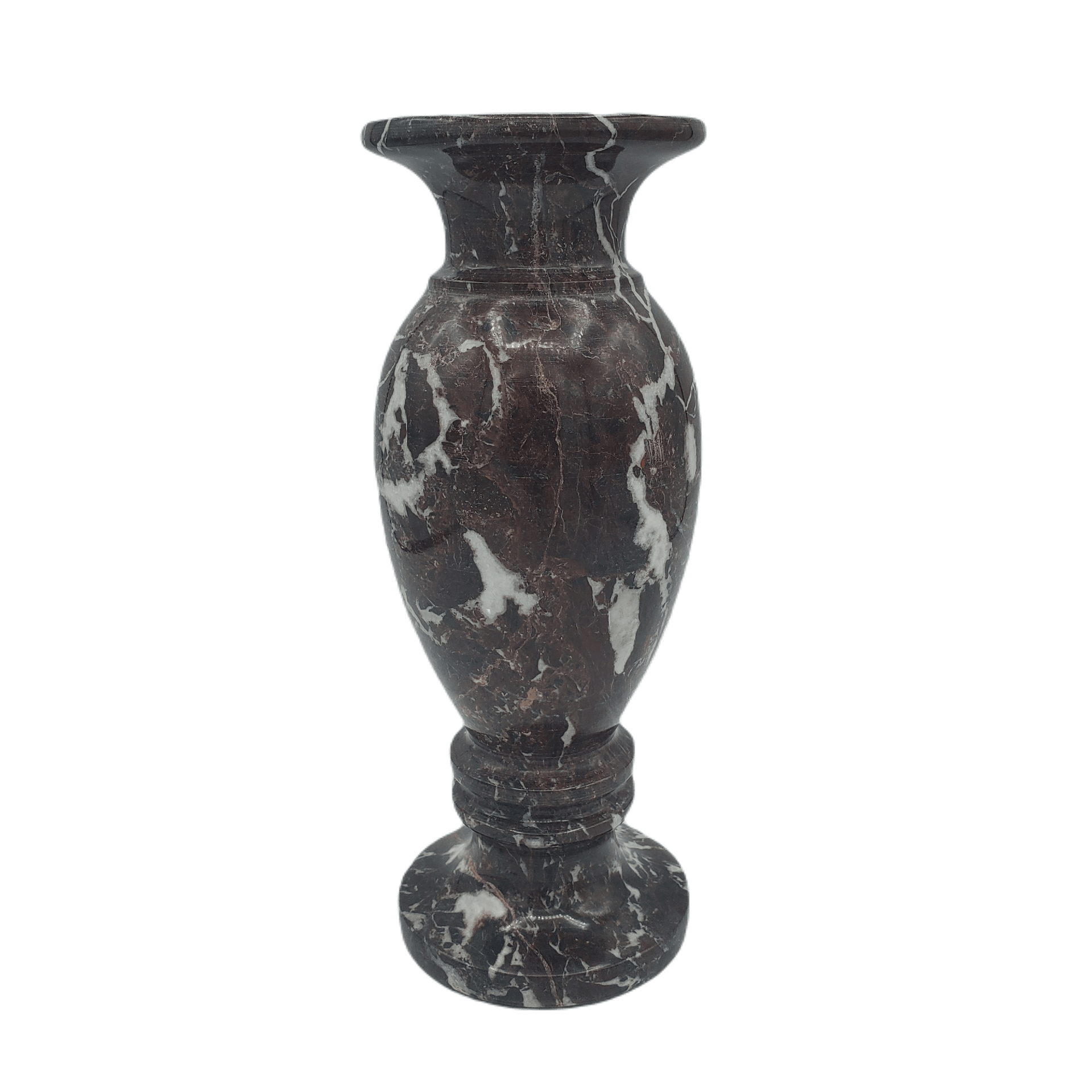 Artisan Vase Carved Mineral Onyx Vessel