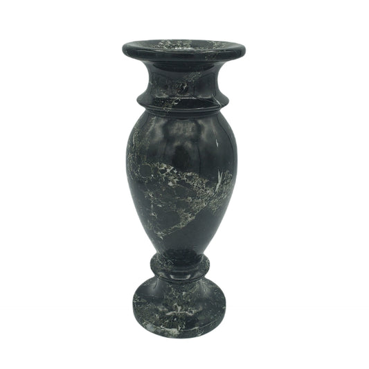 Artisan Vase Carved Mineral Onyx Vessel