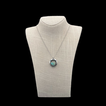 Load image into Gallery viewer, Made At Ron Colemans Various Stones Locket On Bead Chain, Chrysocolla Option
