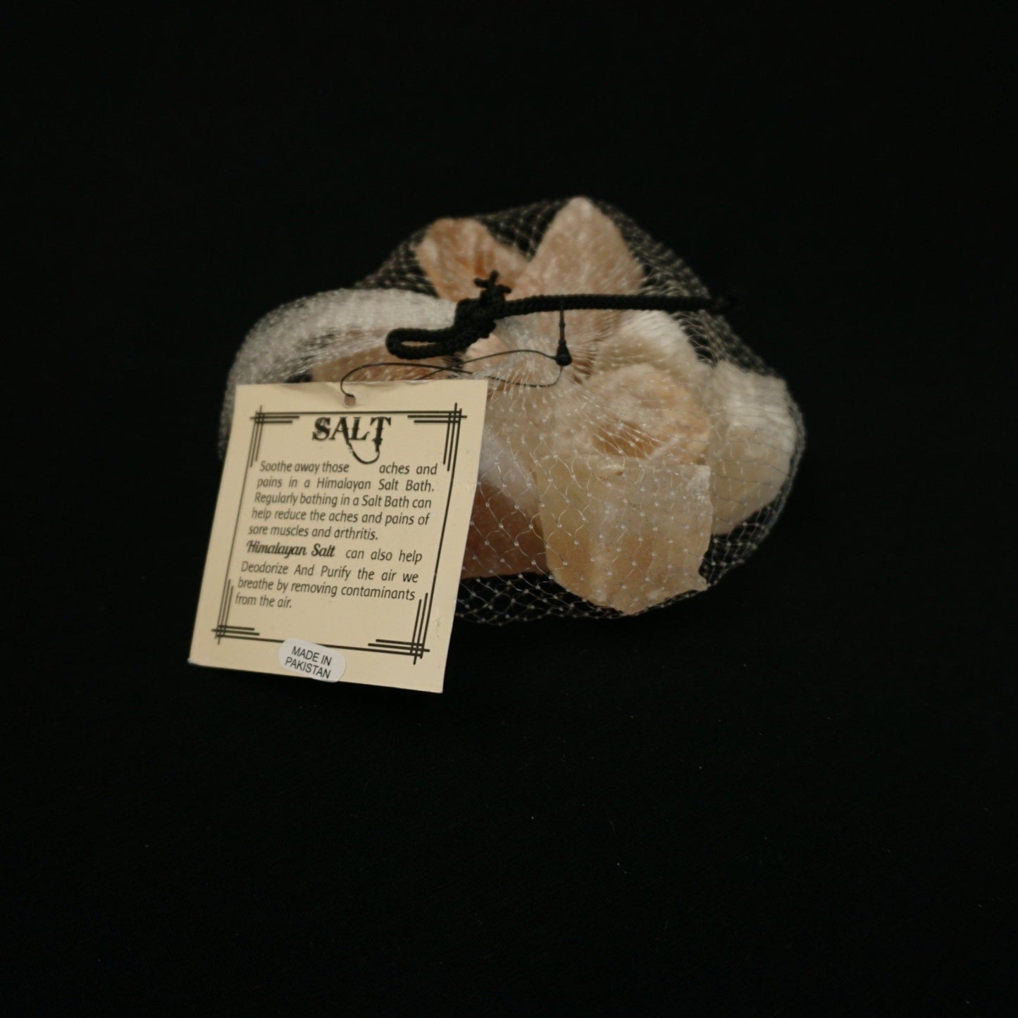 Bag Of Himalayan Salt Bath Product Air Purification Gift Idea