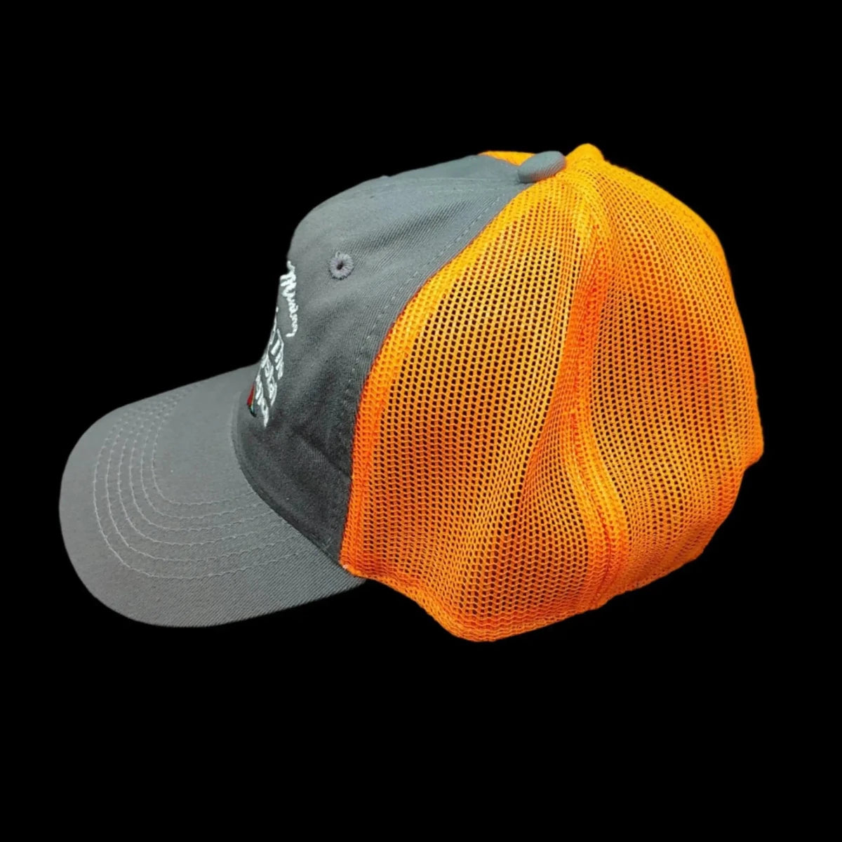This is the side profile of this hat