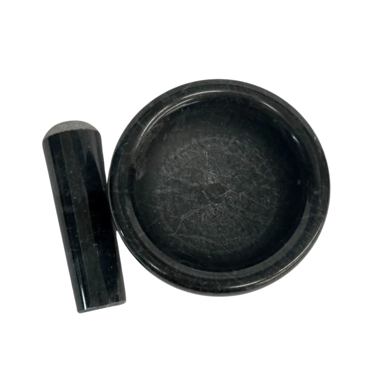 Black Onyx Mortar And Pestle Kitchen Decor