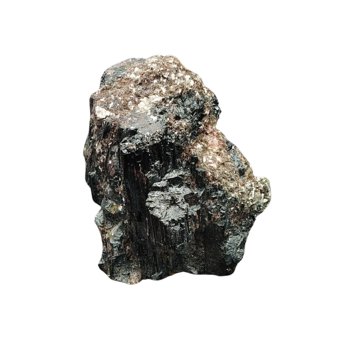 This is the back side of this piece of back Tourmaline