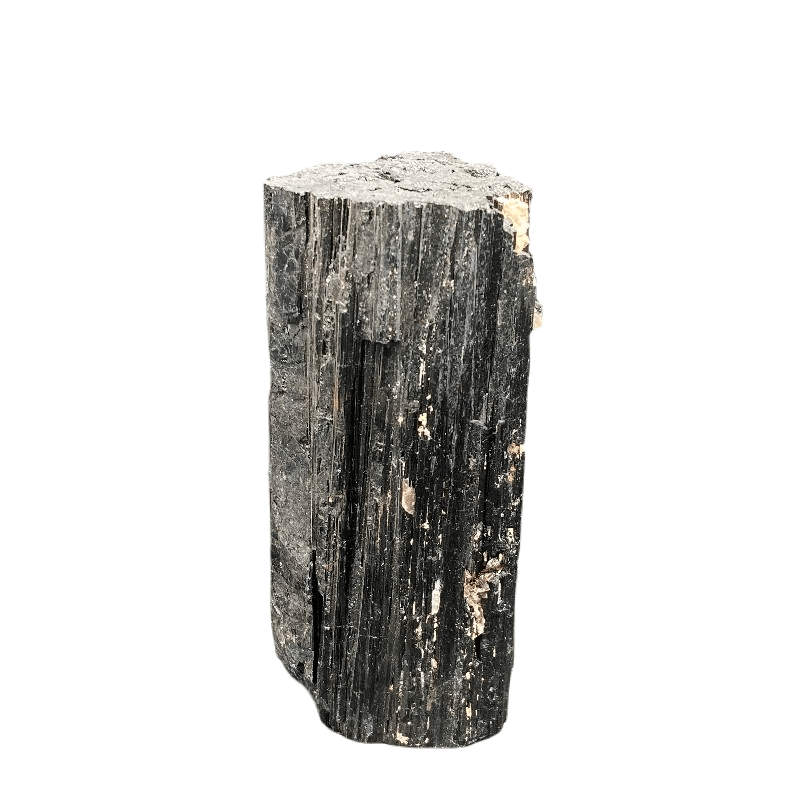 Black Tourmaline Tower With Mica Cut Base Home Decor