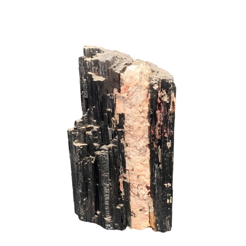 Black Tourmaline With Mica Specimen