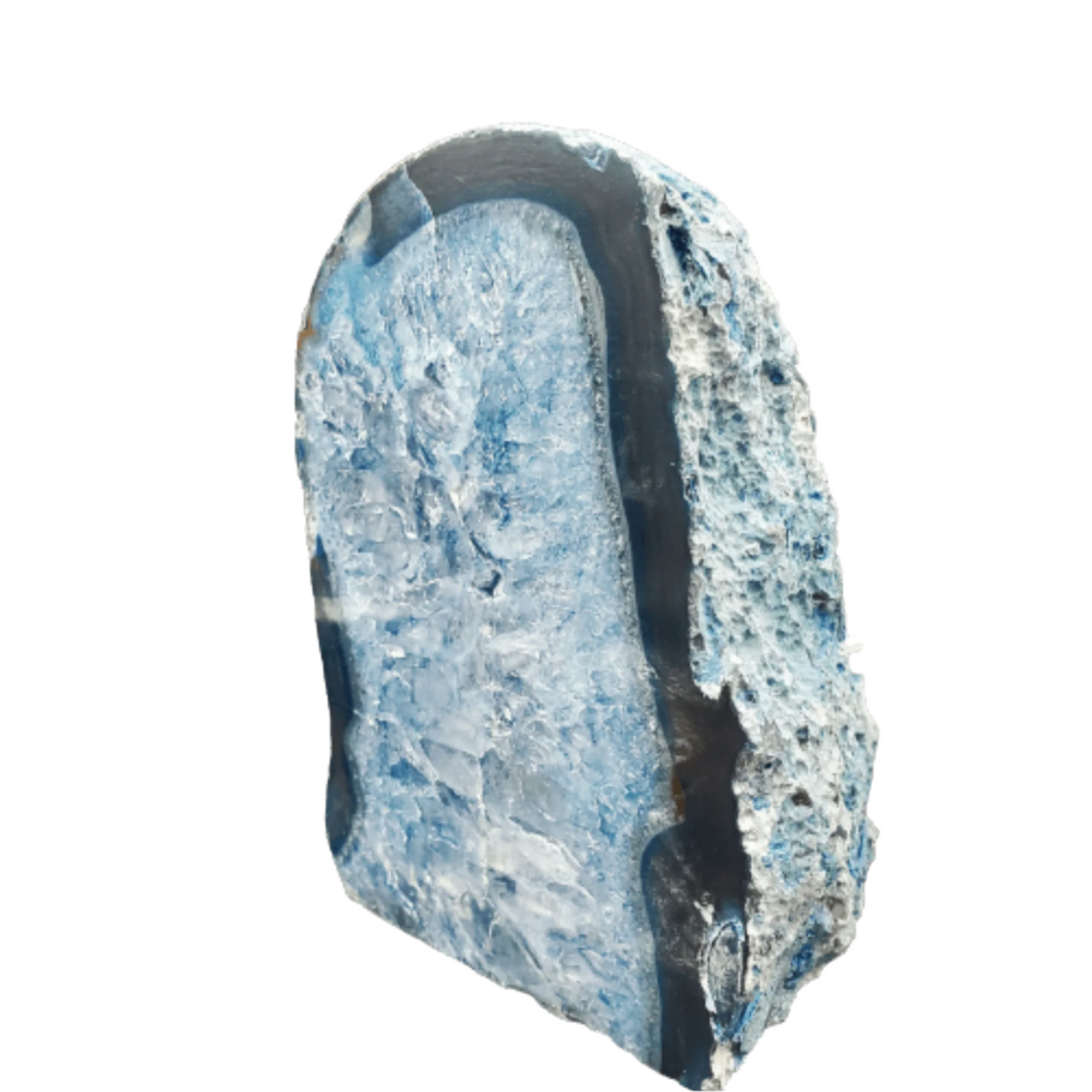 Blue Agate Lamp Meditation Room Decor Boys Bedroom Lamp