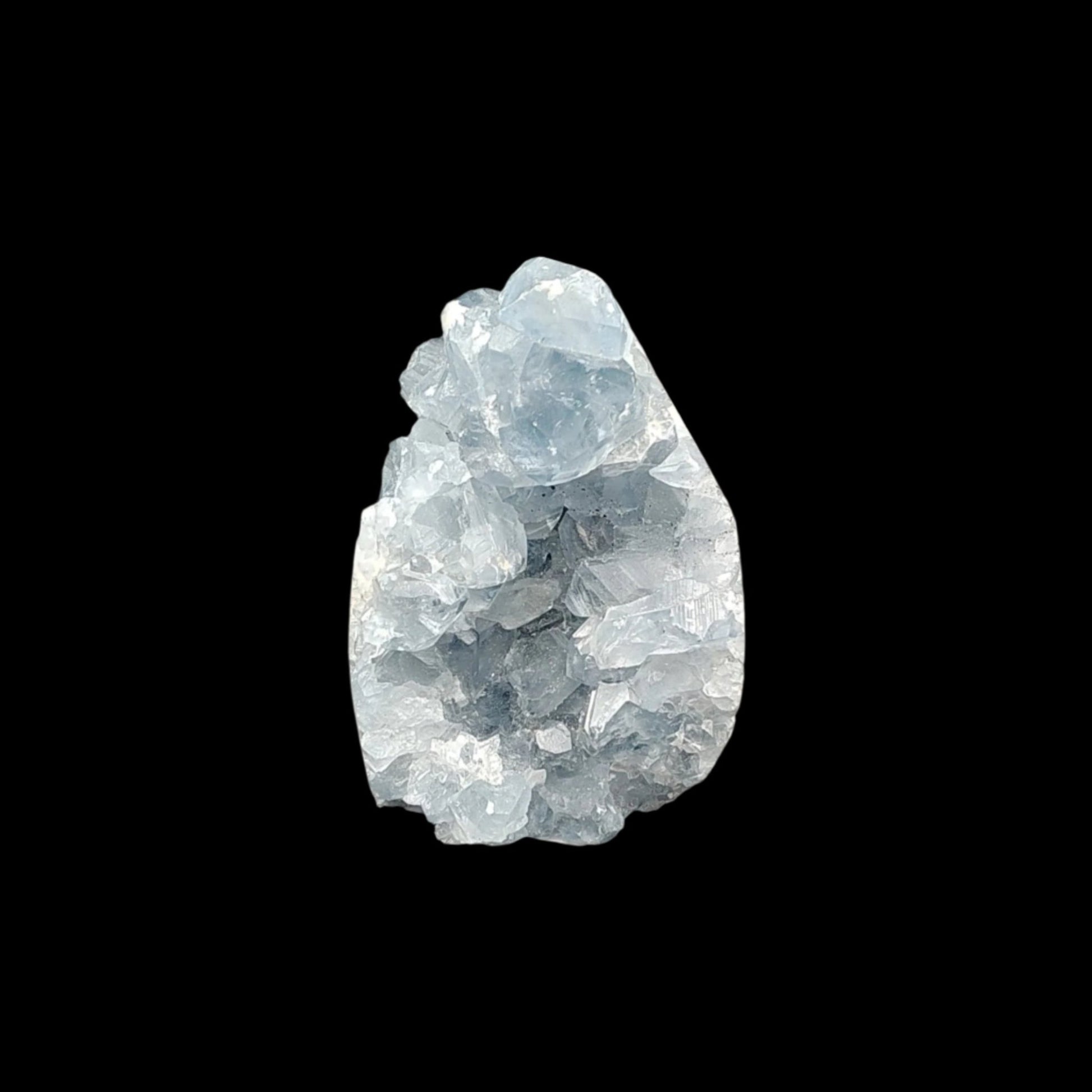 Blue Celestite Geode Celestine Specimen Freeform