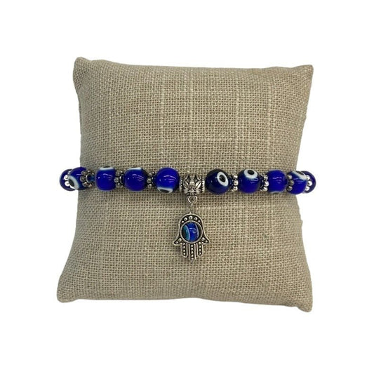 Blue Evil Eye Bracelet