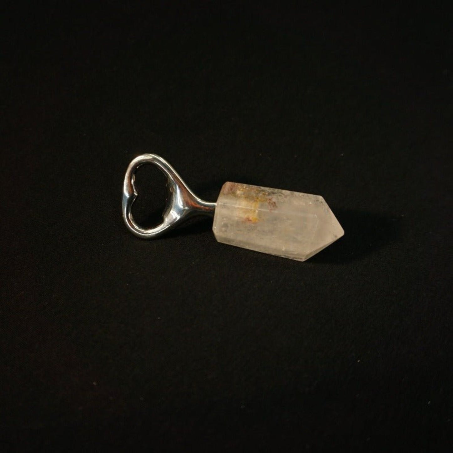 Bottle Opener Natural Stone, Rose Quartz, Citrine, Quartz