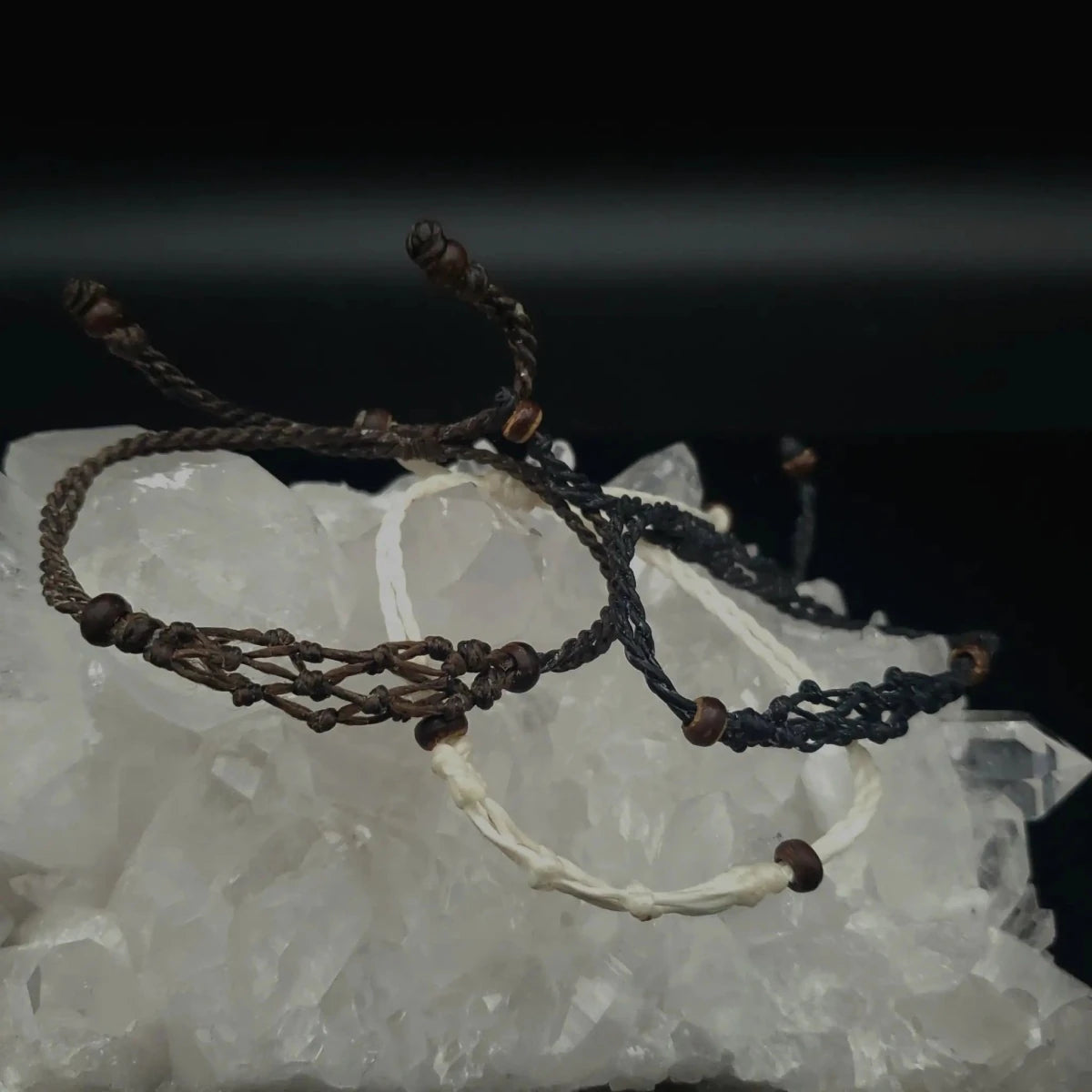 Bracelet Macrame Cage Stone Holder