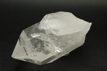 Load image into Gallery viewer, Close up of clear section of a quartz crystal Point.  This crystal is 50% pristine
