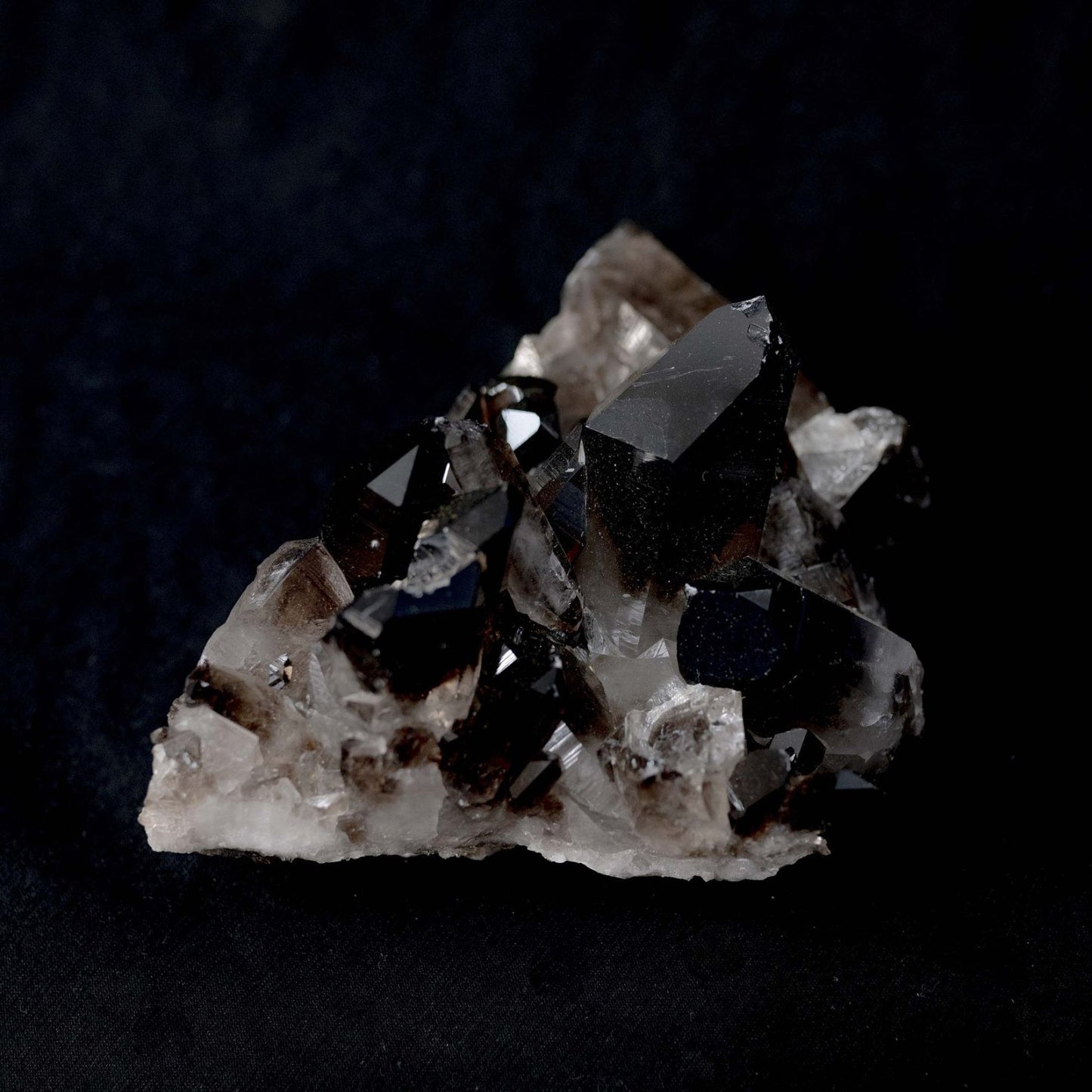 Bulk Enhanced Smoky Quartz Crystals