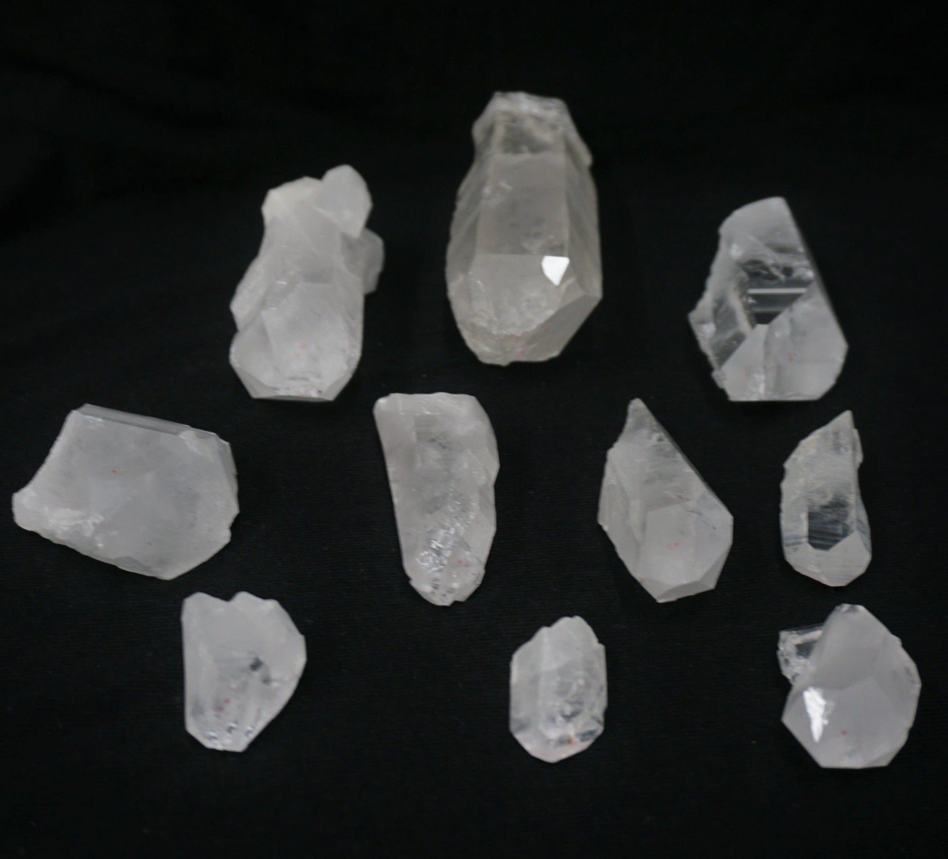 Bulk Quartz Crystal Points $60 Per Pound Mostly Opaque