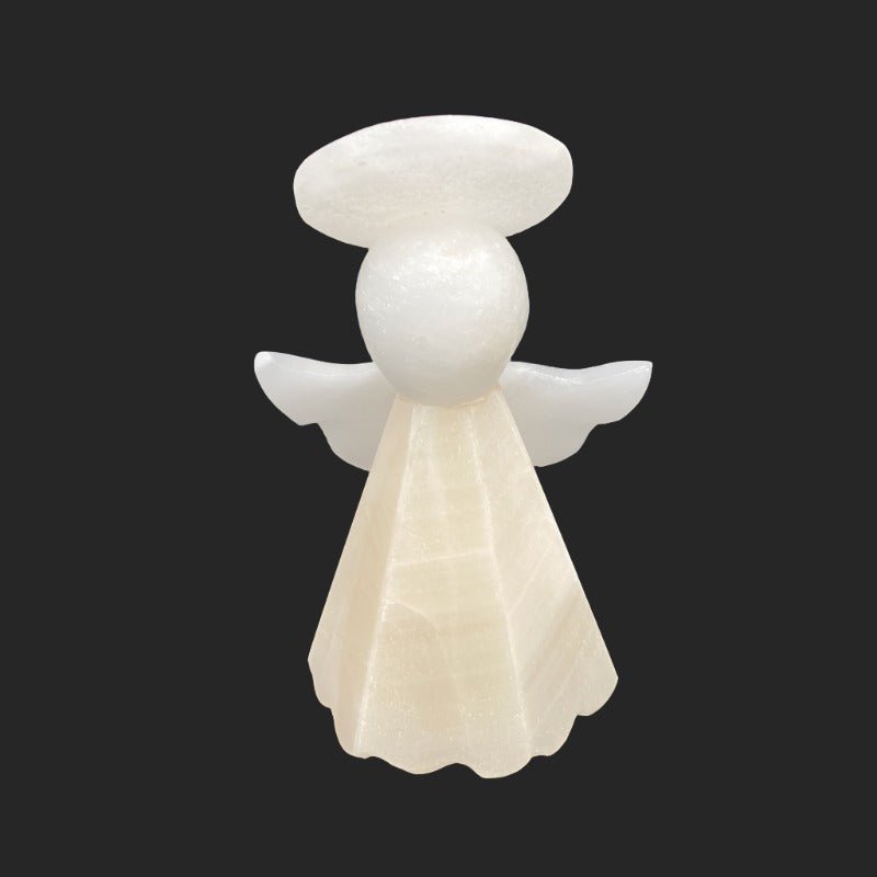 Calcite Angel Figurine From Mexico