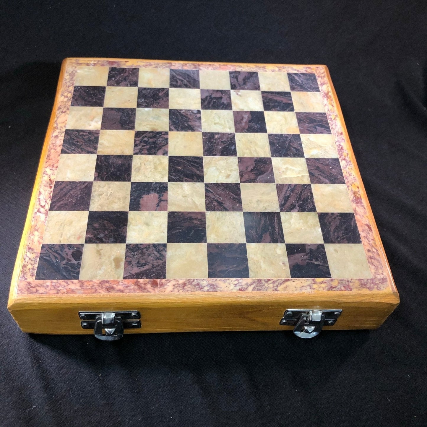 Carved Soapstone Chess Set 8 Inch Gift Idea