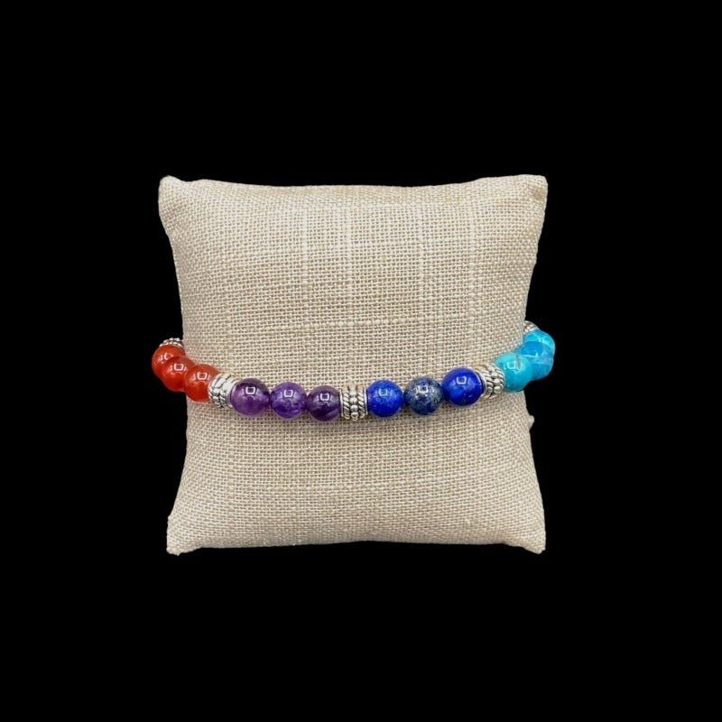 Chakra Bead Stretch Bracelet