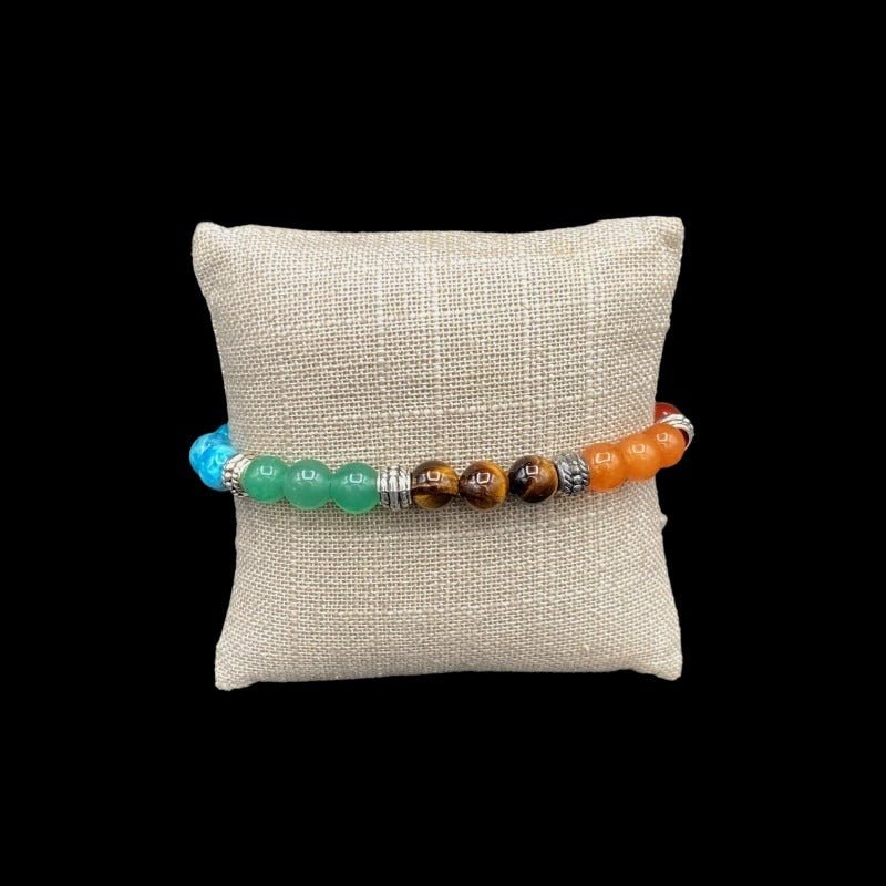 Chakra Bead Stretch Bracelet