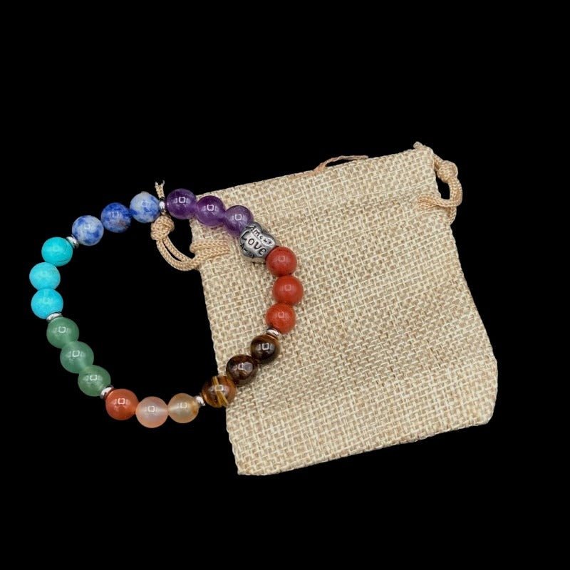 Chakra Bracelet With chakra Stones