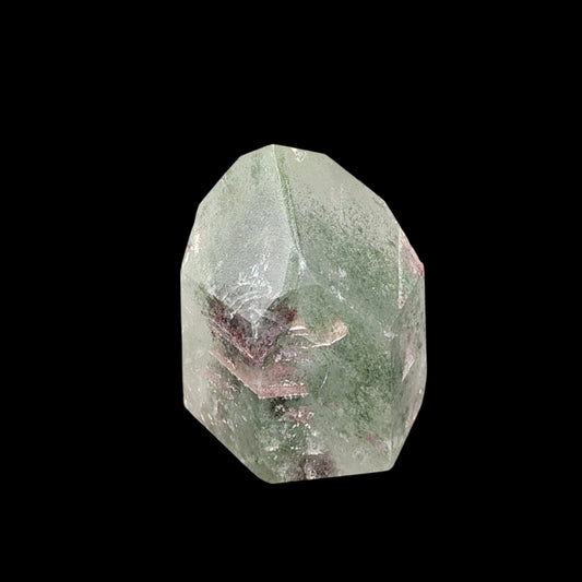 This is the front side of this Brazilian chlorite point