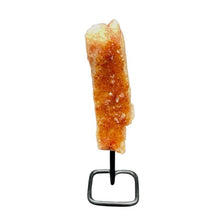 Load image into Gallery viewer, Citrine Crystal Drusy On Stand
