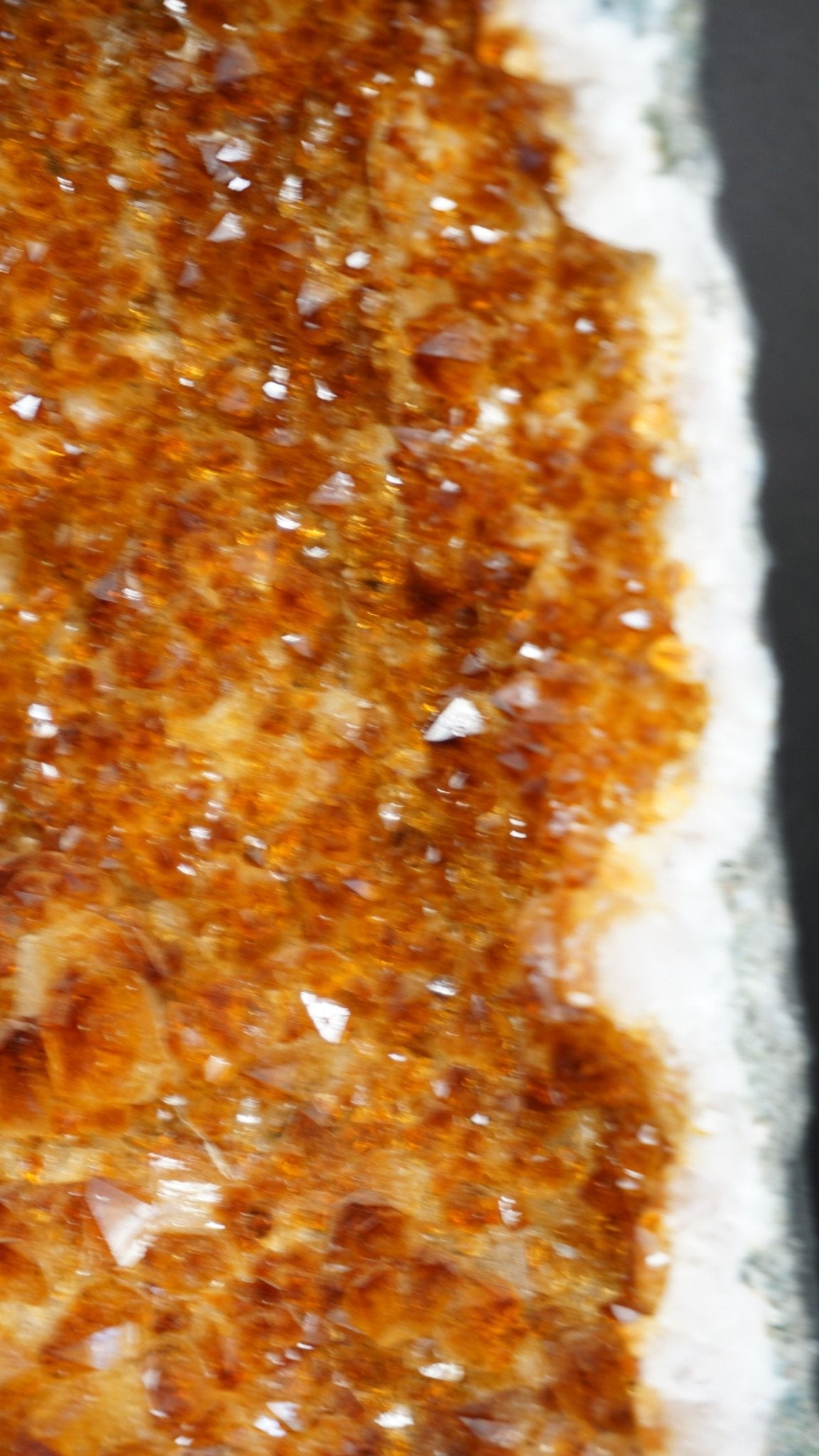 Citrine Geode Cathedral Enhanced Home Decor Rock Specimen