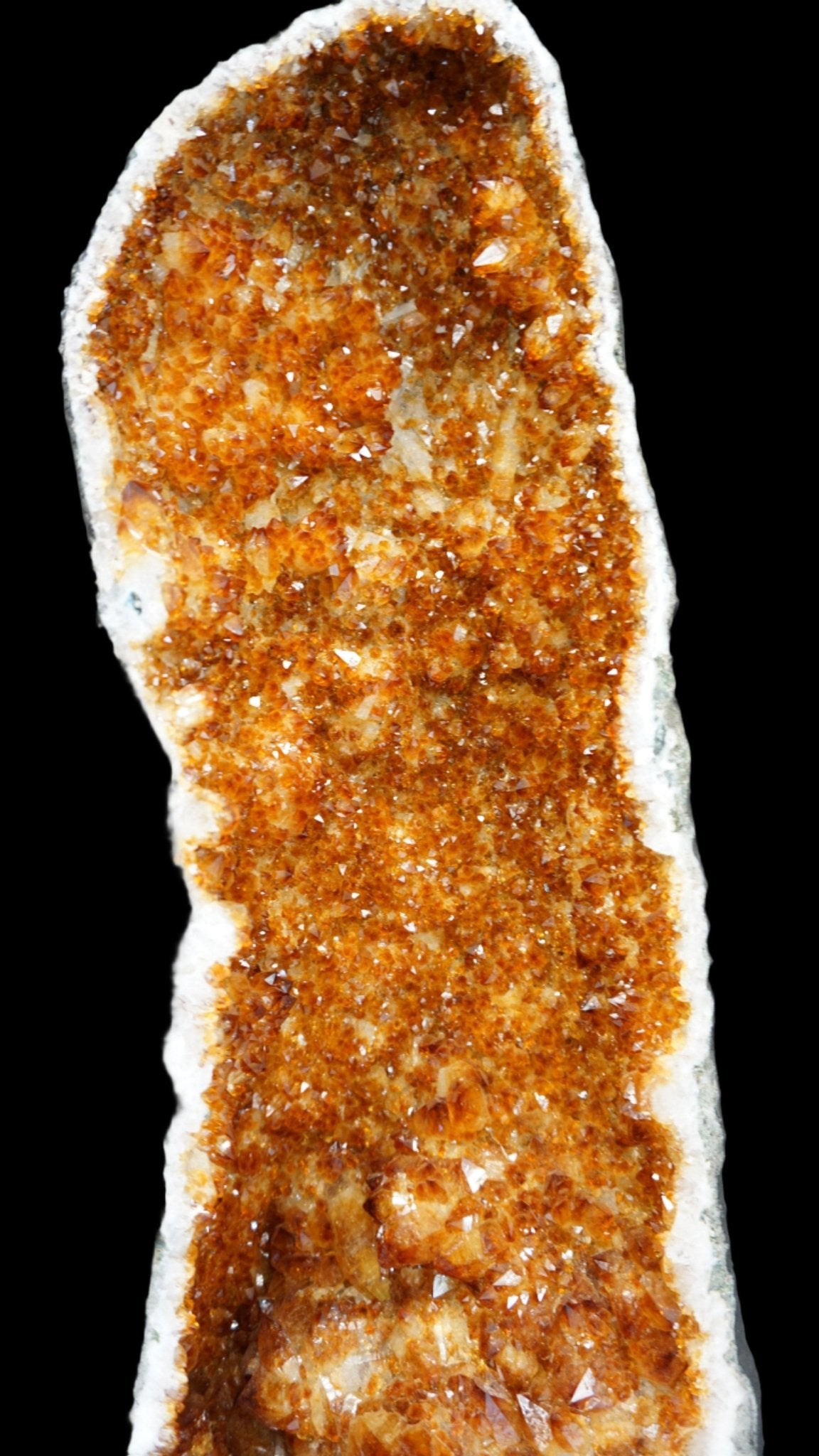 Citrine Geode Cathedral Enhanced Home Decor Rock Specimen