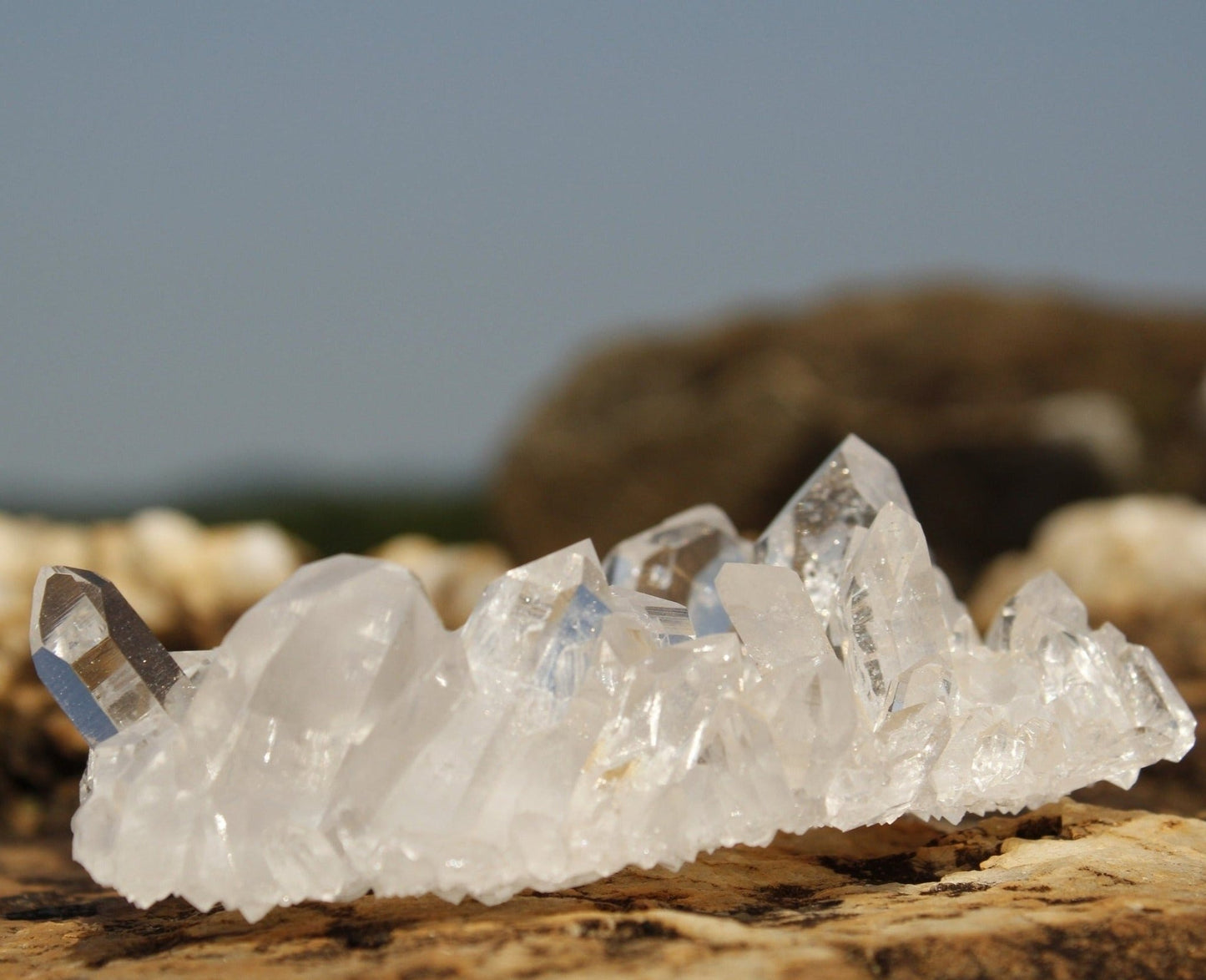 Clear Quartz Cluster Energy Stone