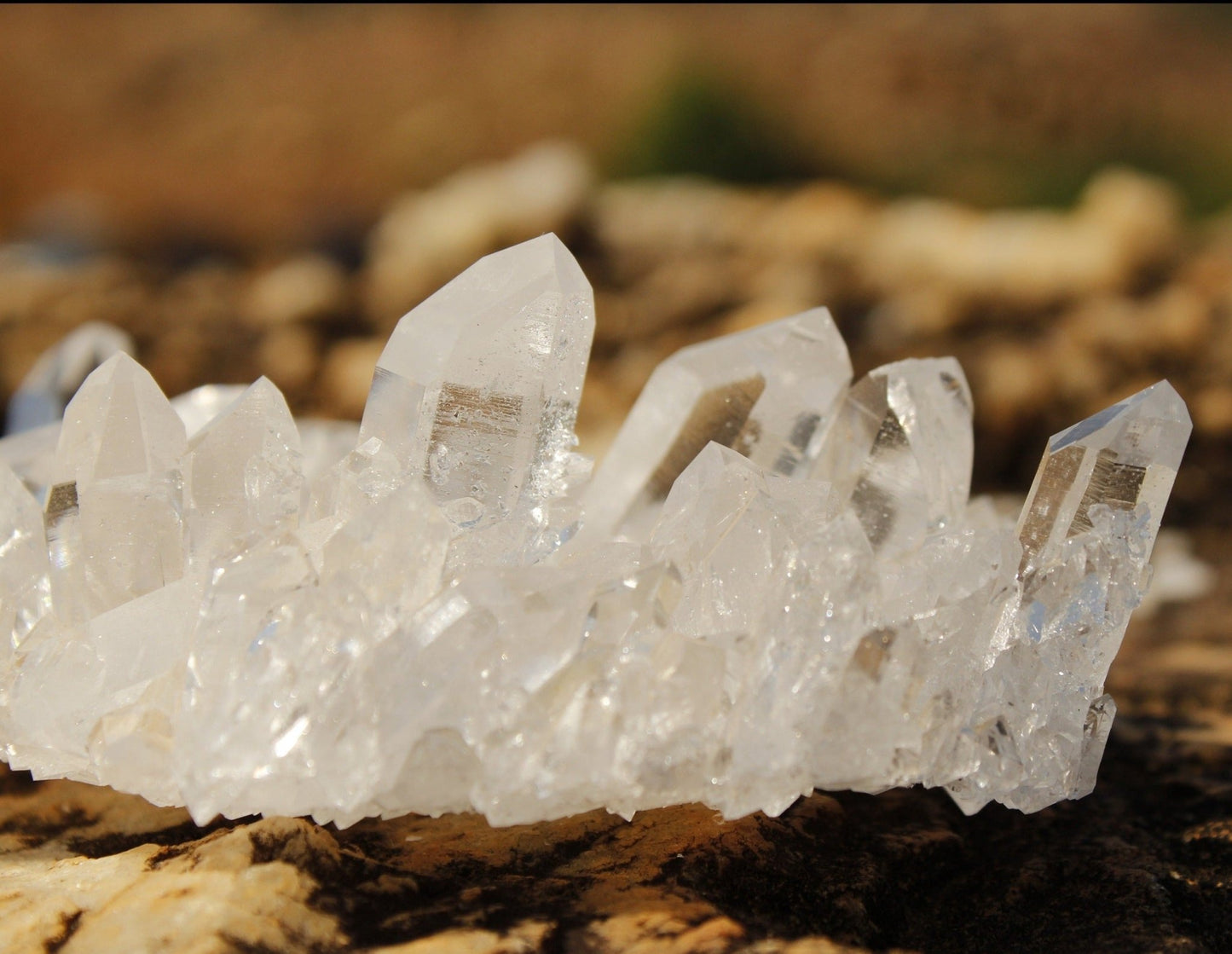 Clear Quartz Cluster Energy Stone