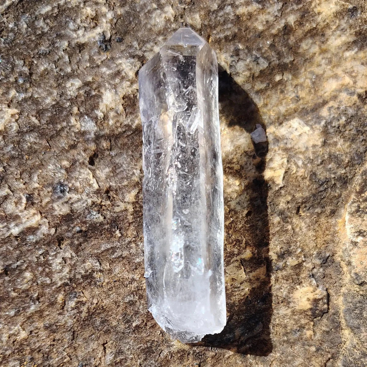This is a close up of the third crystal point that you will receive in this set.