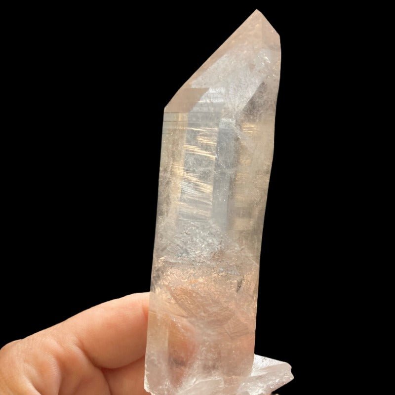 Clear Record Keeper Quartz Crystal Point