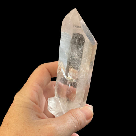 Clear Record Keeper Quartz Crystal Point