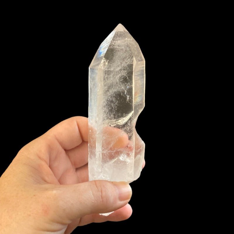 Clear Record Keeper Quartz Crystal Point