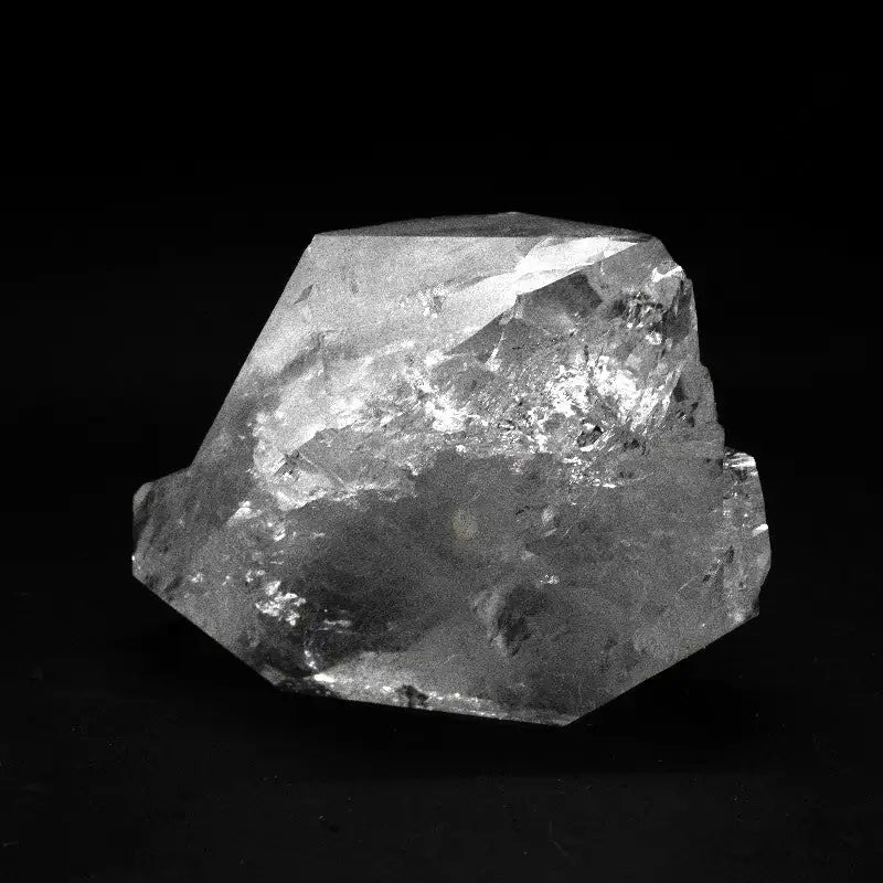 Alternative view of Crystal Point 4 Pound Clear Thick Natural Arkansas Quartz Ron Coleman