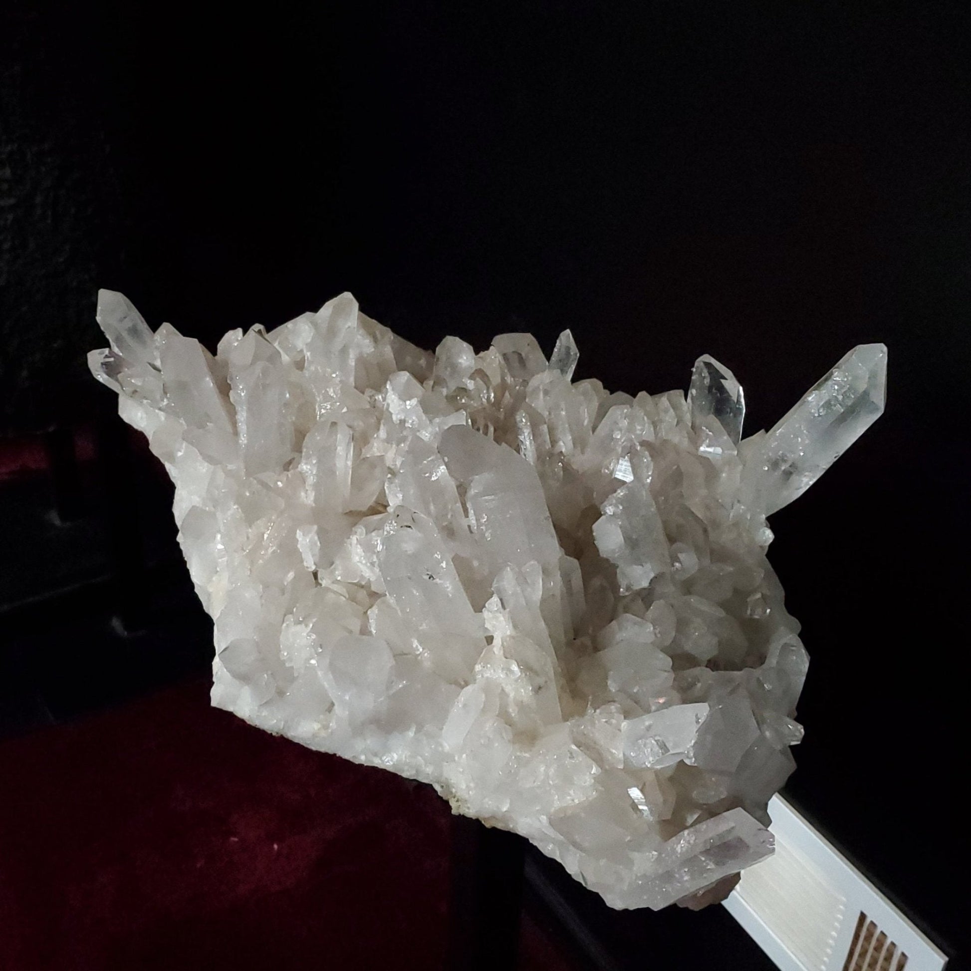 Collector Grade Large Arkansas Clear Quartz Crystal Cluster