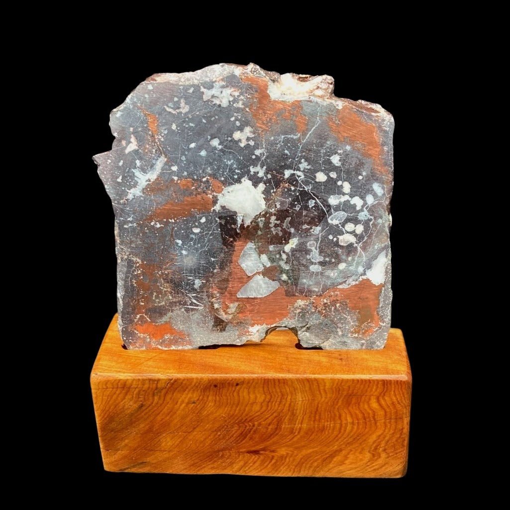 Copper Ore With Quartz On Stand Copper Decor