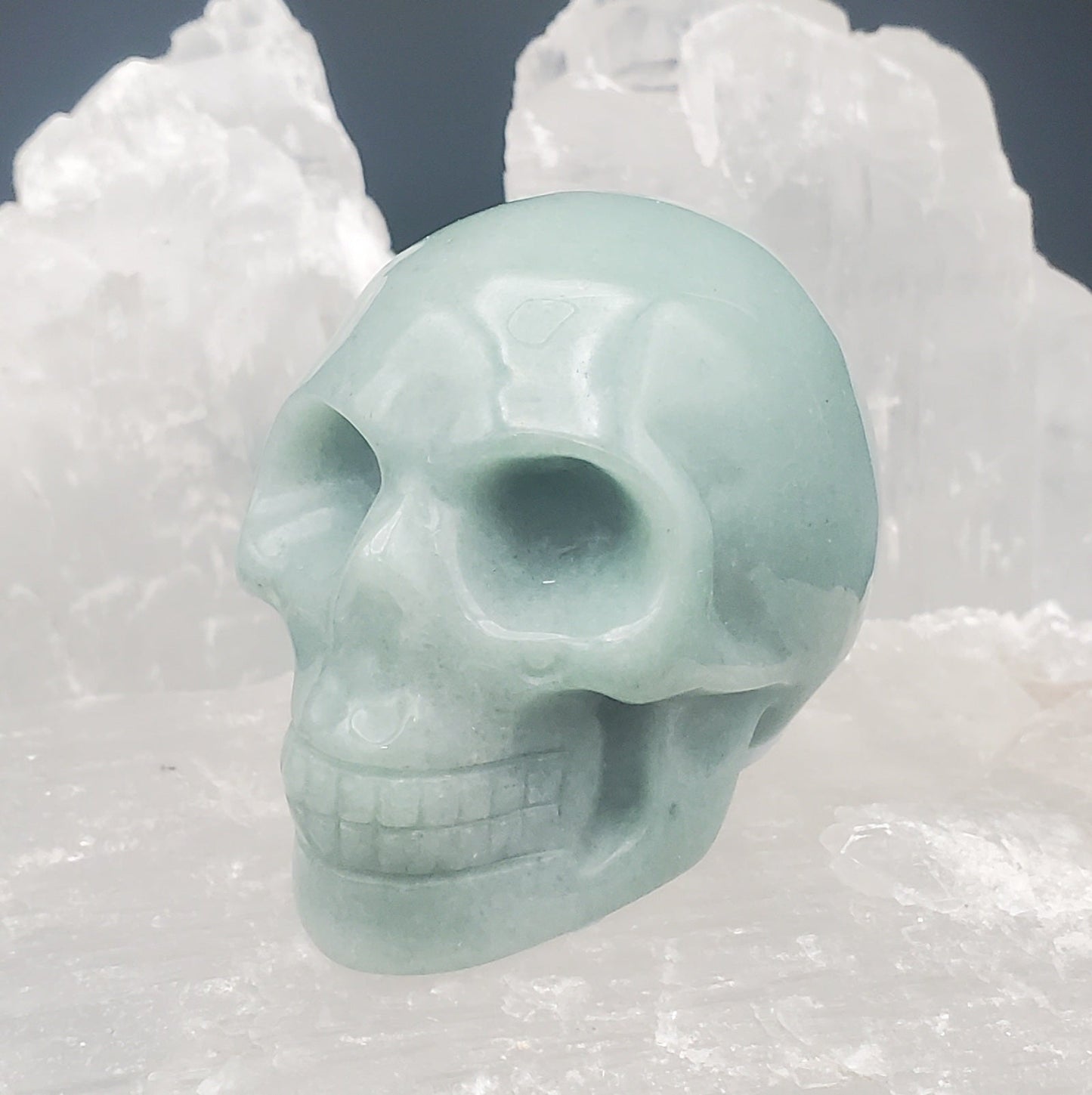 Crystal Carved Skull Assorted Stones