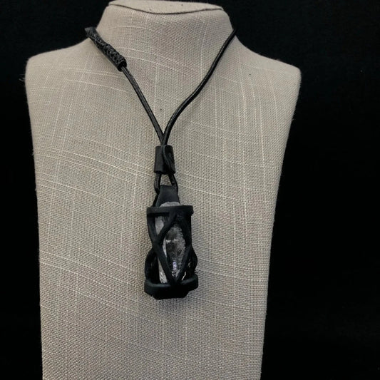 Crystal Holder Necklace For Crystals Stones On A Display Neck