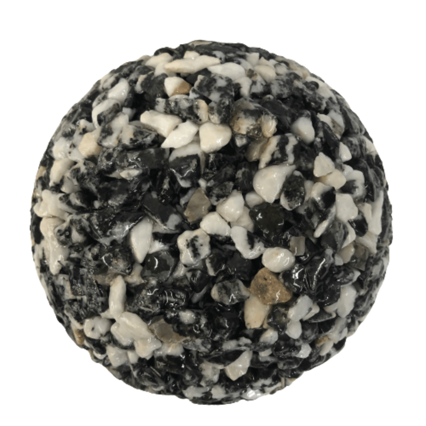 Decorative Bowl Zebra Stone Pebble