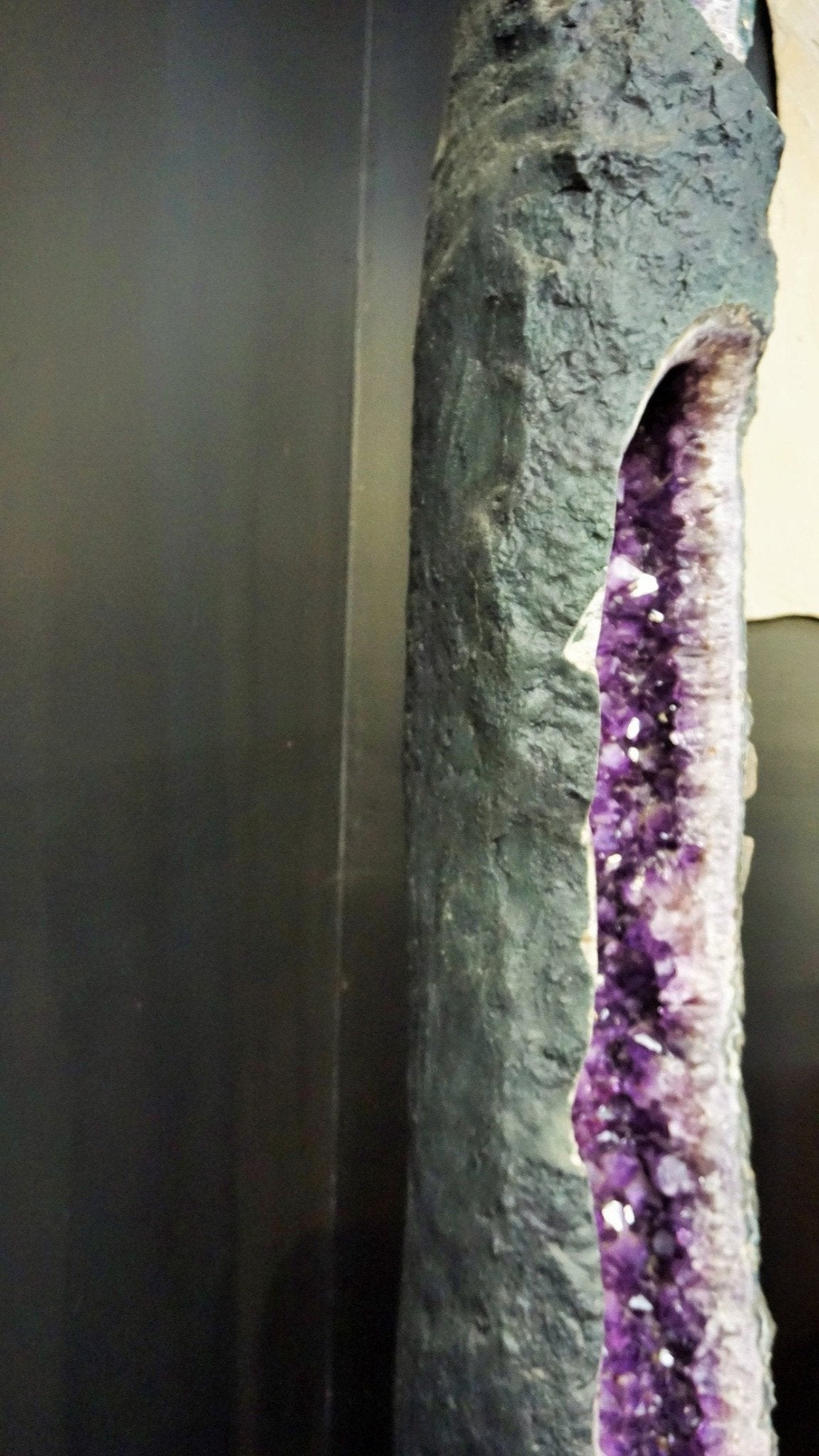 Discover The Beauty Of A Huge Amethyst Geode Crystal Specimen