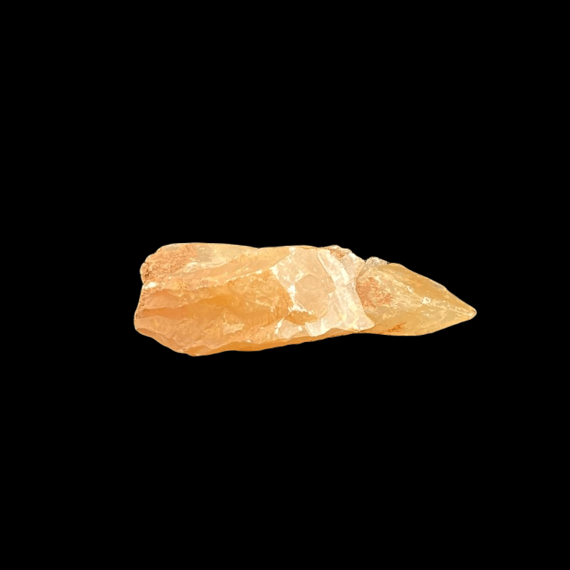 Dog Tooth Honey Color Calcite Crystal Specimen