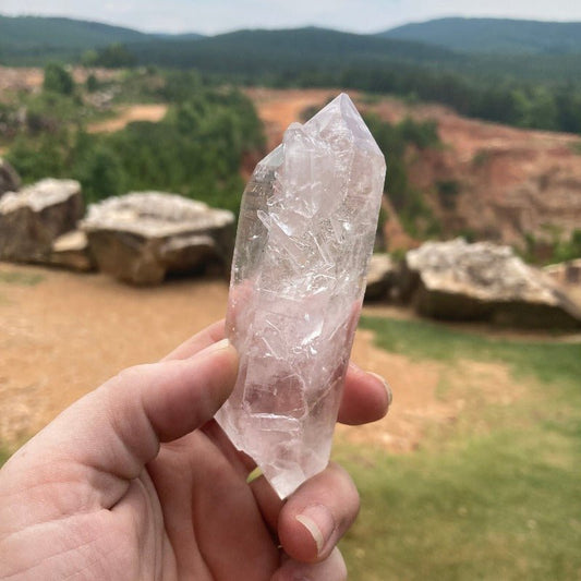 Double Terminated Record Keeper Quartz Crystal