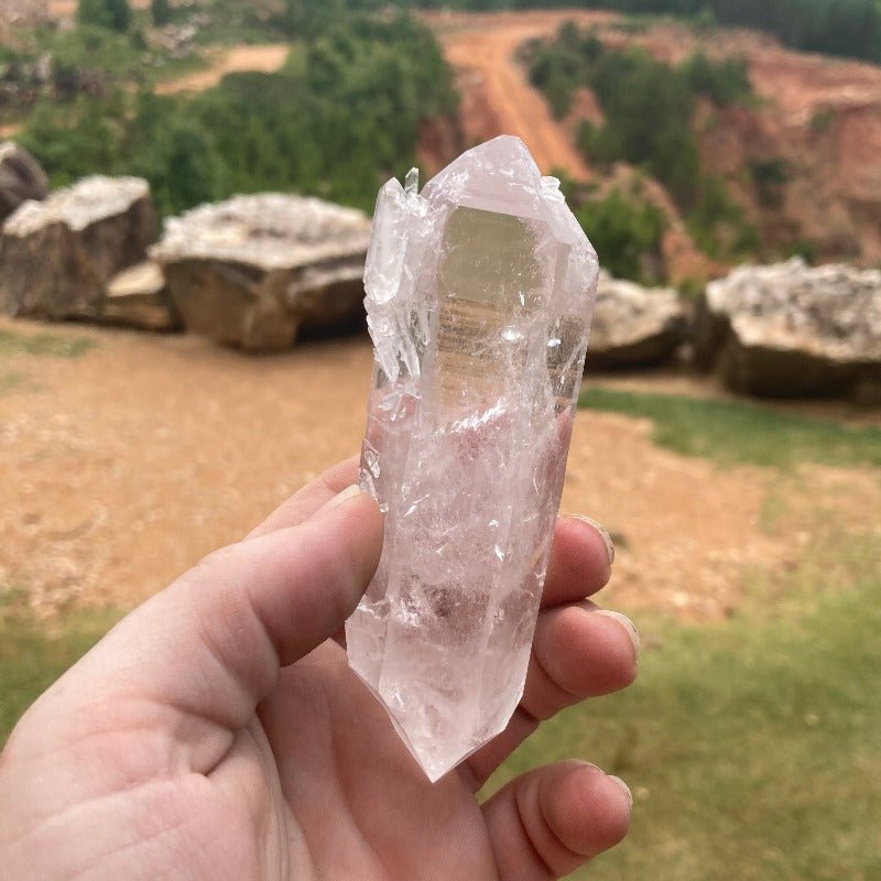 Double Terminated Record Keeper Quartz Crystal