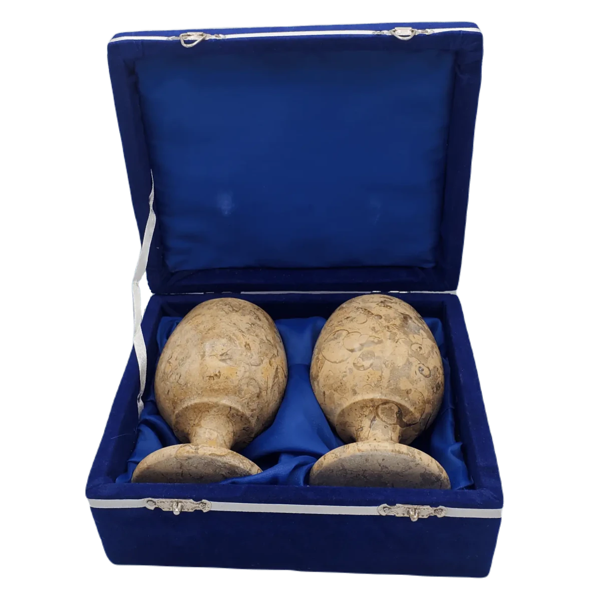 Drinkware Sherry Wine Goblet Onyx Set with Case